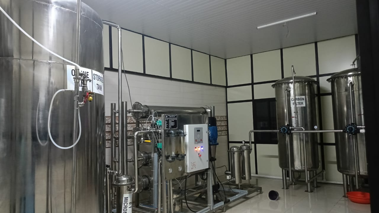 Automatic Mineral Water Plant – 40–60 BPM